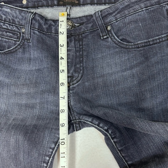 ReRock for Express jeans size 10/30 Skinny EUC dark wash. Deco pockets - Picture 8 of 12